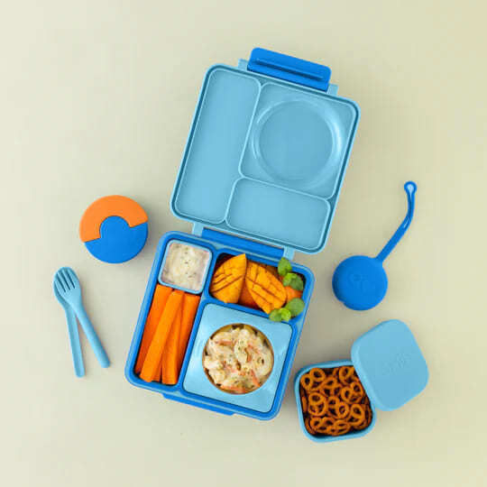 Omie Plastik Kinder Lebensmittelbehälter Orange