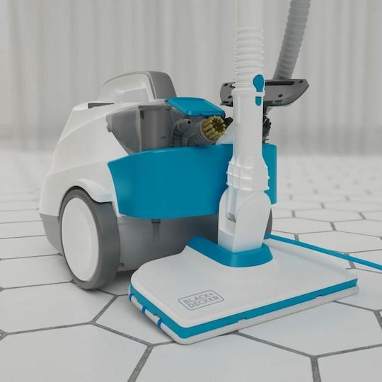 Black & Decker Ατμοκαθαριστής Πίεσης 4bar με Κοντάρι