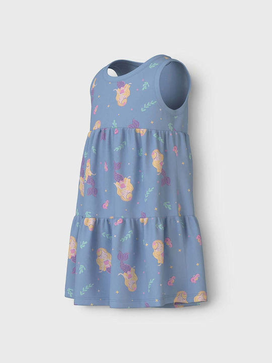 Name It Kids Dress Sleeveless Light Blue