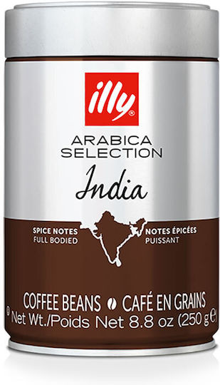 Illy Espresso Kaffee Single Origin Arabica Indien Selection Bohnen 250gr