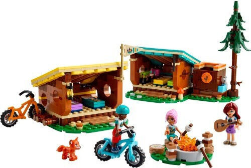 LEGO Friends Adventure Camp Cozy Cabins for Ages 7+ 437 Pieces
