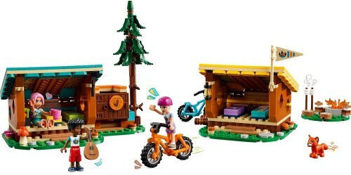LEGO Friends Adventure Camp Cozy Cabins for Ages 7+ 437 Pieces