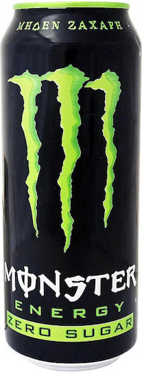 Monster Energy Енергийна напитка с Газировка, Без Захар MO.EN.ZS24 500мл