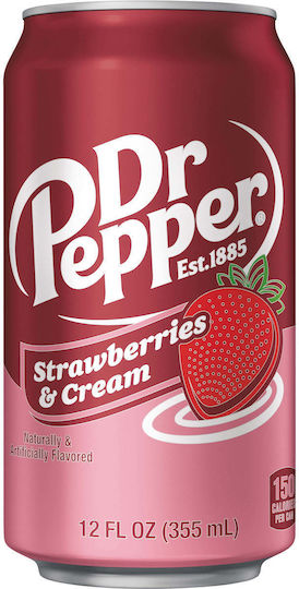 Dr. Pepper Cola με Ανθρακικό σε Κουτί 355ml