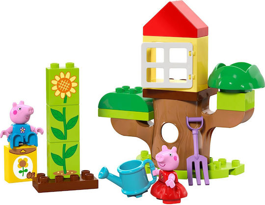 LEGO Duplo Peppa Pig Garden and Tree House for 2+ Years 20 Pieces