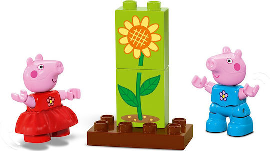LEGO Duplo Peppa Pig Garden and Tree House for 2+ Years 20 Pieces