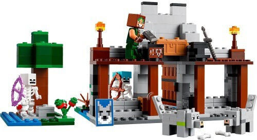 LEGO Minecraft The Wolf Stronghold για 8+ Ετών