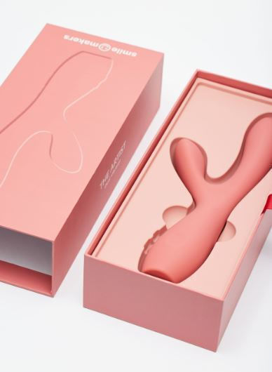 Smile Makers Вибратор Заек 24.6см Оранжев
