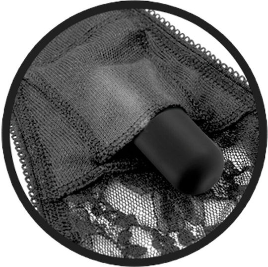 Pipedream Fetish Fantasy Series Remote Control Vibrating Panties Вибратор за двойки с Дистанционно Управление 17см Черно