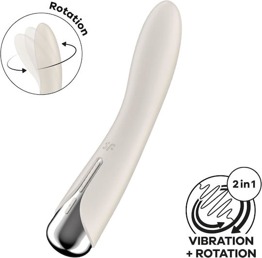 Satisfyer Spinning Vibe 1 Δονητής G-Spot 23.7cm Flesh