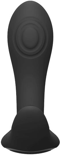 Vive Kata Puplse Wave & Vibrating Double Penetration Stimulator Διπλός Δονητής με Απομακρυσμένο Έλεγχο Black