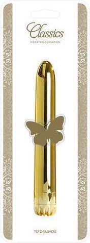 Toyz4lovers Classics Vibe Classic Vibrator 18cm Gold