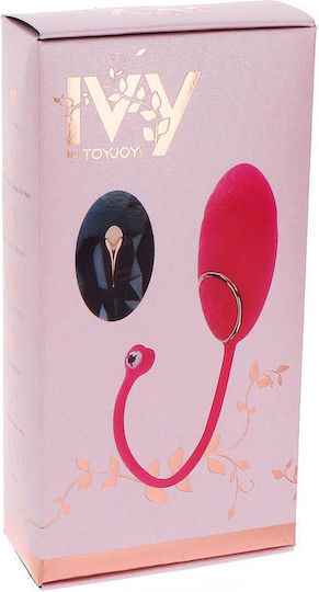 ToyJoy Ivy Lily Vibrator Ei mit Fernbedienung Ferngesteuertes Ei 19.3cm Red