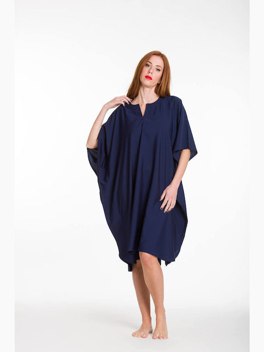 Rima Beachwear Women's Caftan Beachwear Navy Blue
