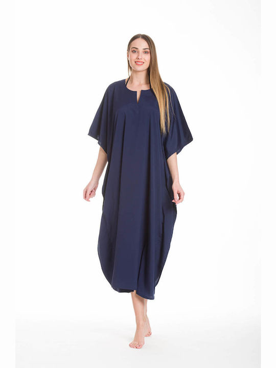 Rima Beachwear Women's Caftan Beachwear Navy Blue