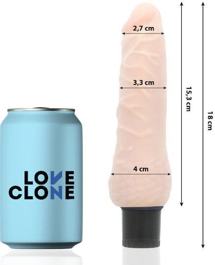 Nanma Loveclone Sven Realistic Vibrator 18.5cm Carne