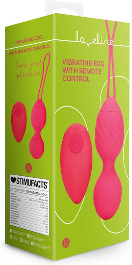 Shots Vibrating Vibrator Ei mit Fernbedienung 10.1cm Rot