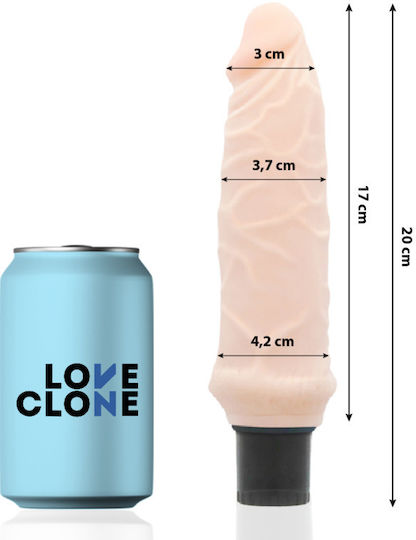 Nanma Loveclone Ivar Realistic Vibrator 20cm Carne