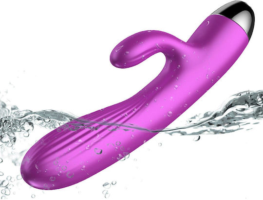 Vibrator Masaj 20cm Violet