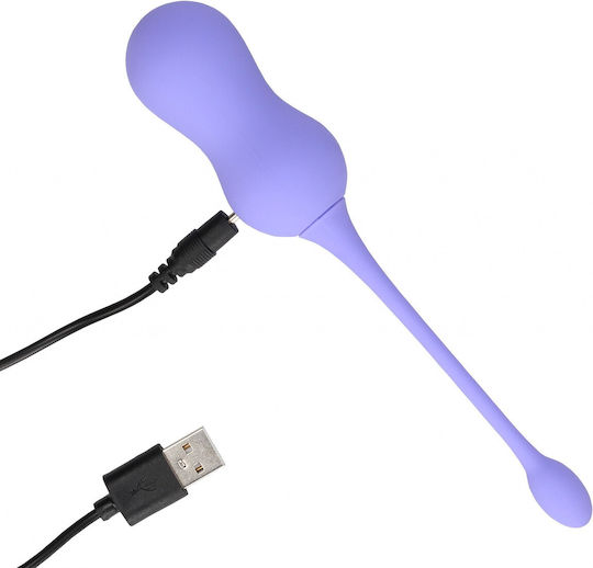 Shots Vibrator Egg 18cm Purple