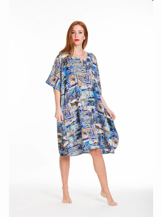 Rima Beachwear Женско Кафтан Плажно облекло Blue