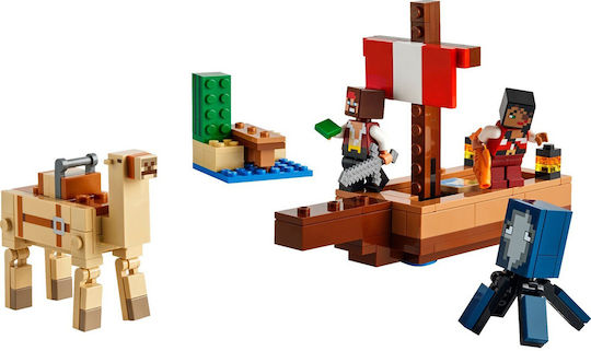 LEGO Minecraft Пиратското Корабно Пътешествие за 8+ Години