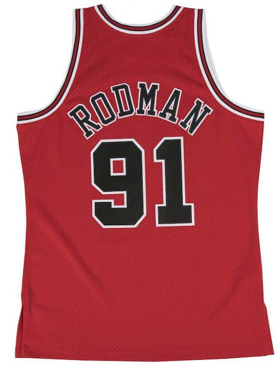 Mitchell & Ness Chicago Bluza Bărbătească Red