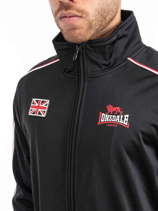 Lonsdale Skellberry Fleece Jacket Black