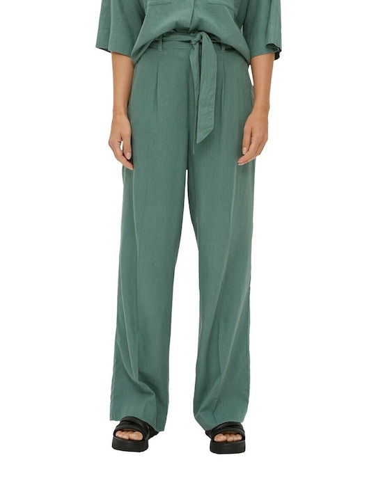 Femei Din material textil Pantaloni Verde