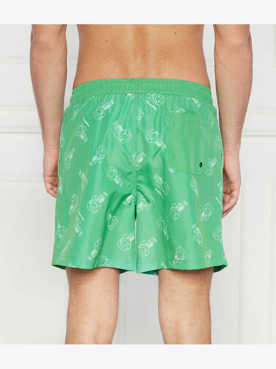 Karl Lagerfeld Board Men's Swimwear Shorts Green