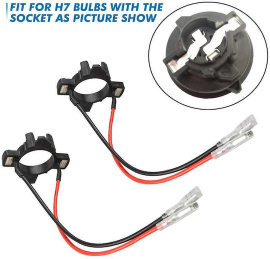Αντάπτορας Τοποθέτησης Xenon & Led Vw Caddy Iii 03-10 H7 Tk-130 1 Τεμάχιο