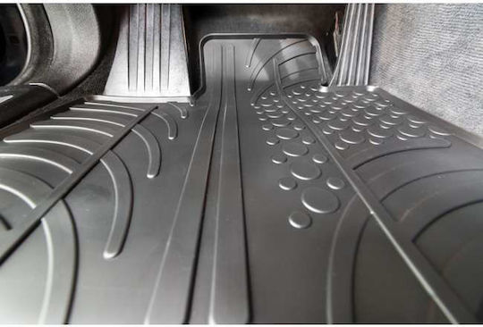 Auto Gs Rear Mats 2pcs for Peugeot 308 Opel Astra Black