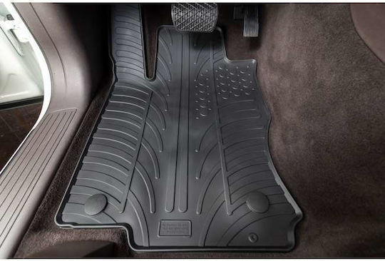 Auto Gs Rear Mats 4pcs for Suzuki Crossover Renault Coupe Hyundai Coupe 2022 Black