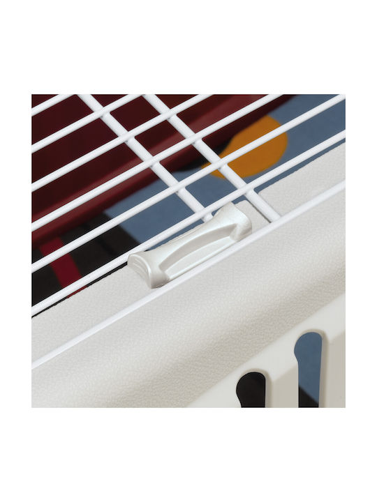 Ferplast Atlas Open Cat Carrier Cage 48x32.5x29cm Blue