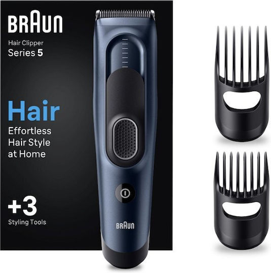 Braun Series 5 Wiederaufladbar Haarschneidemaschine Blau HC5350