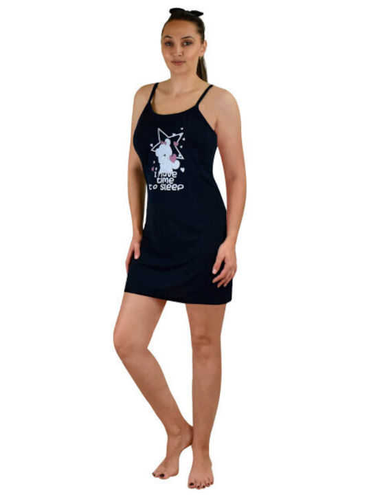 Fawn Sommer Damen Nachthemd Fawn