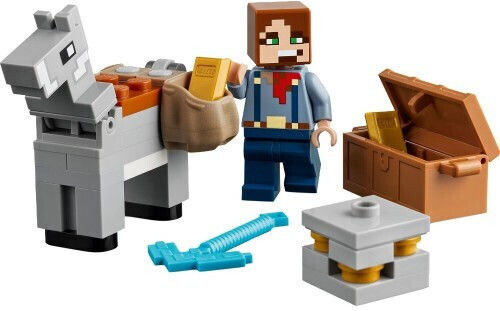 LEGO Minecraft The Badlands Mineshaft За 8+ Години 538 Бройки