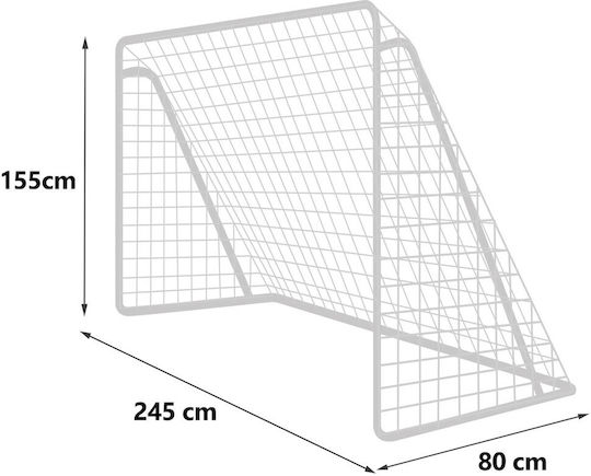 NEO Sport Plasă Ținte pentru Antrenament Fotbal 245x155x80cm