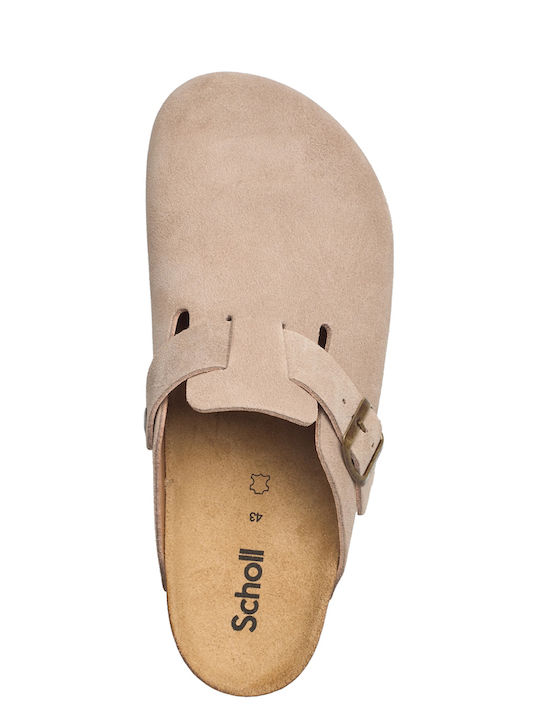 Olivier Winterliche Herrenhausschuhe Beige