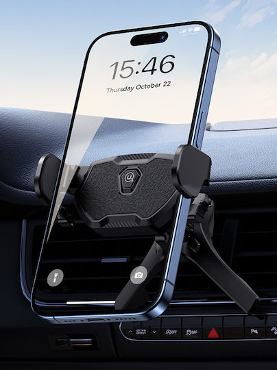 Usams Car Mobile Mount with Anti-Slip Surface Black