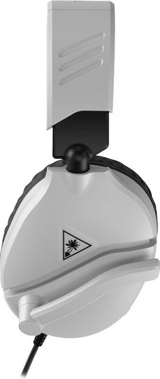 Turtle Beach Recon 70 Over Ear Gaming Headset with 3.5mm Connectivity White for Nintendo Switch PC PS4 PS5 XBOX