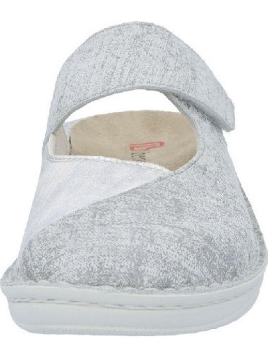 Anatomical Women's Slippers Silver