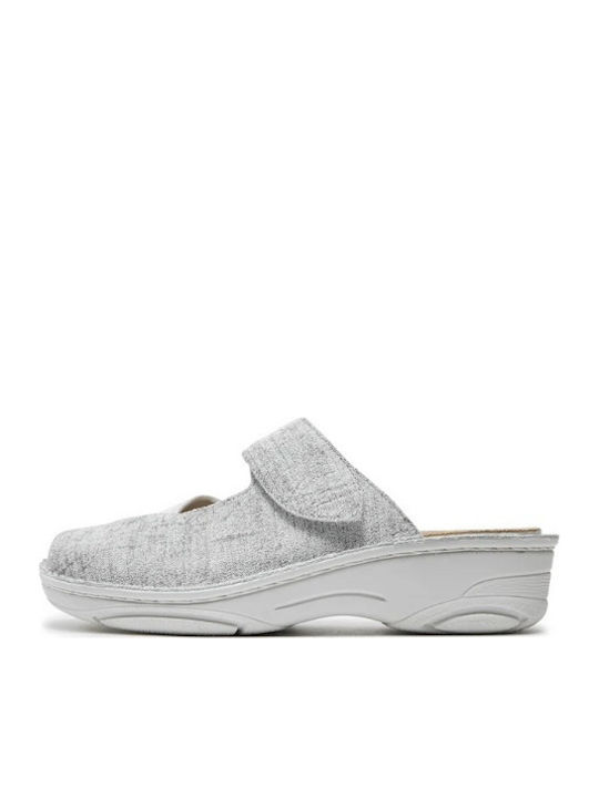 Anatomical Women's Slippers Silver