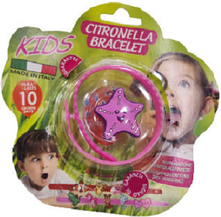 Brand Italia Insect Repellent Band Pink for Kids