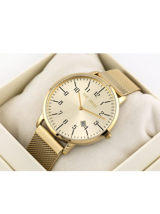 Paul Lorens Women's Watch with Gold Metal Bracelet