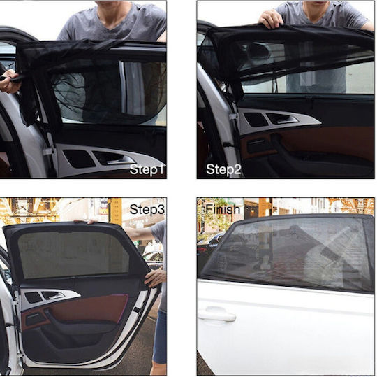 Seitenschatten Auto-Sonnenschutz 2 Stück