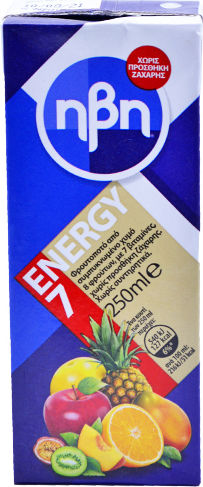 Ήβη Φρουτοποτό Energy 7 7 Φρούτα 250ml