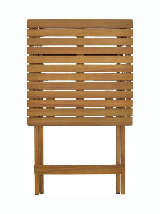 Set Sala De Mese Pentru Spații Exterioare Mici Elijie-lazio Natural 3 Piese