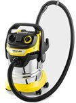 Karcher WD 5 P S V-25 5 22 Aspirator Umede Uscate 1100W cu Recipient Inox 25lt Galbenă