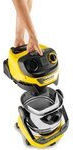 Karcher WD 5 P S V-25 5 22 Aspirator Umede Uscate 1100W cu Recipient Inox 25lt Galbenă